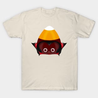 Cute Vampire Candy Corn - Halloween T-Shirt